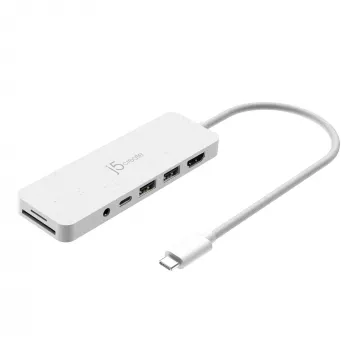 j5create JCD373EW - USB-C® multi-port hub s Power Delivery