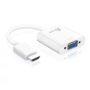 j5create JDA213 HDMI na VGA adaptér biely 0,1m 1920x1080P