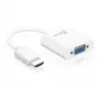 j5create JDA213 HDMI na VGA adaptér biely 0,1m 1920x1080P