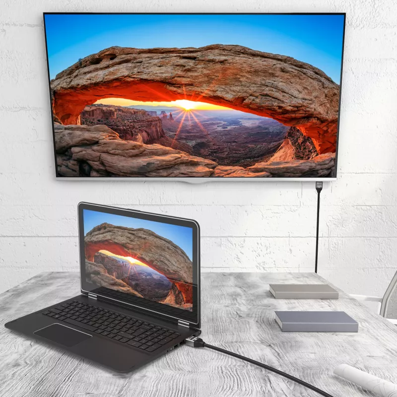 j5create JDC53 Ultra High Speed 8K UHD HDMI™ kábel, čierna a sivá, 2 m