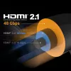 j5create JDC53 Ultra High Speed 8K UHD HDMI™ kábel, čierna a sivá, 2 m