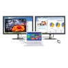 j5create JUA365 USB™ 3.0 na duálny HDMI multi-monitor adaptér, strieborná
