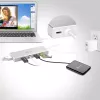 j5create JUD380 USB™ 3.0 mini dock, 1x HDMI a 3x USB porty, strieborná