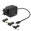 j5create JUP1565DCE3A-EN 67W GaN PD USB-C® mini nabíjačka s 3 typmi DC konektorov - EU