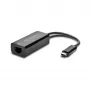 Kensington CA1100E USB-C na Ethernet adaptér, káblový, USB Type-C, Ethernet, 1000 Mbit/s, čierny