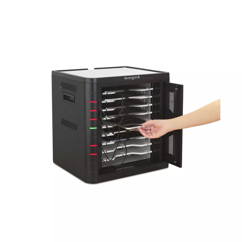 Nabíjacia skriňa Kensington USB-C K67716EU, 10 pozícií, 18 W na port
