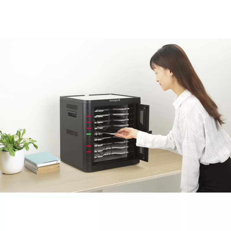 Nabíjacia skriňa Kensington USB-C K67716EU, 10 pozícií, 18 W na port