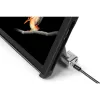 Kensington kľúčový káblový zámok pre Surface Pro a Surface Go, 1,8 m, Kensington, kľúč, uhlíková oceľ, čierny, strieborný