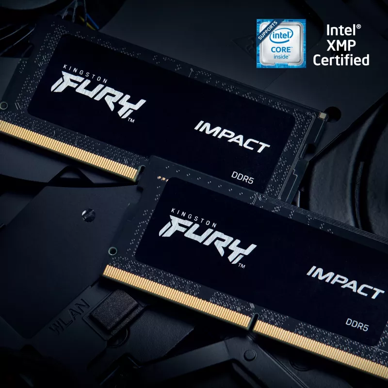 Kingston Technology FURY 16GB 4800MT/s DDR5 CL38 SODIMM (sada 2) Impact
