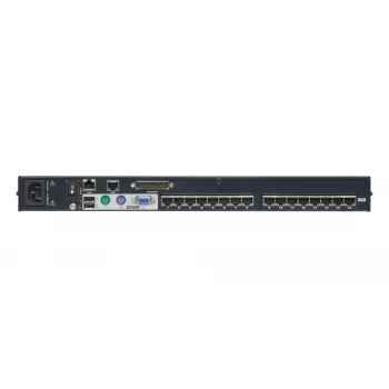 ATEN 16-portový CAT5e/6 KVM over IP prepínač, 1920 x 1200 pixelov, Ethernet LAN, WUXGA, 8,9 W, čierny