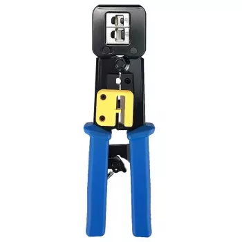 Microconnect KON033 káblové krimpovacie kliešte krimpovací nástroj čierny
