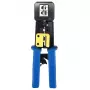 Microconnect KON033 káblové krimpovacie kliešte krimpovací nástroj čierny
