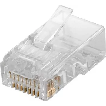 Microconnect KON503-10 drôtový konektor RJ45 transparentný