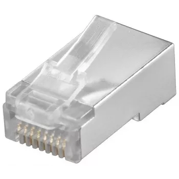 Microconnect KON504-10 drôtový konektor RJ45 priesvitný