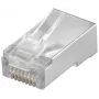 Microconnect KON504-10 drôtový konektor RJ45 priesvitný