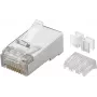 Microconnect KON506-10 konektor RJ45 transparentný