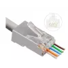 Microconnect KON512-50EZ konektor RJ45 strieborný