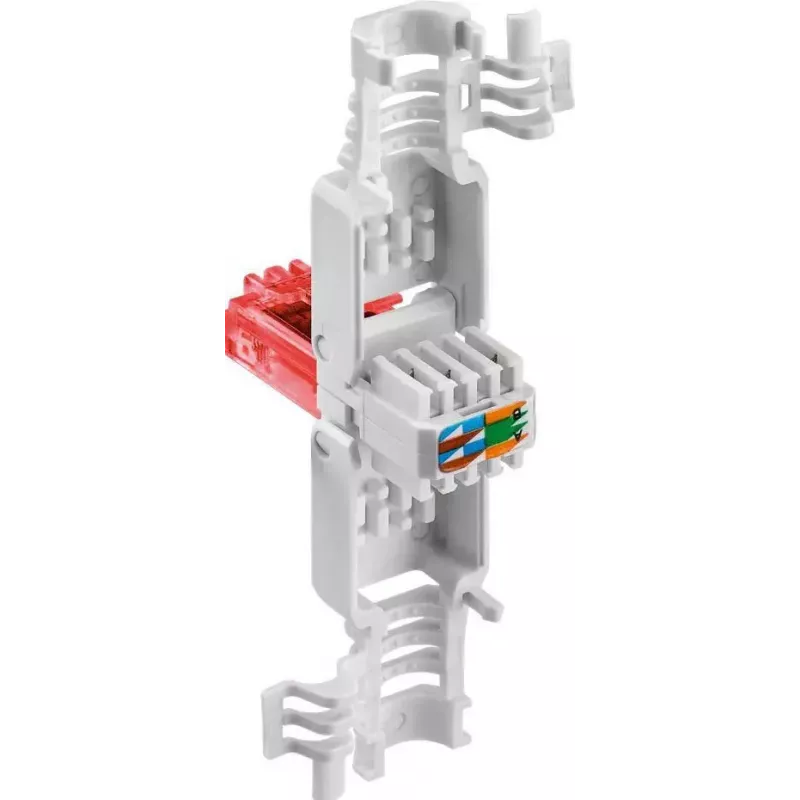 Microconnect KON520TL drôtový konektor RJ-45 biely