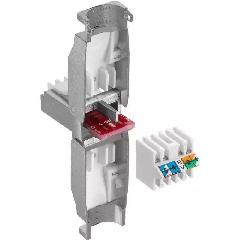 Microconnect KON522TL RJ45 konektor strieborný