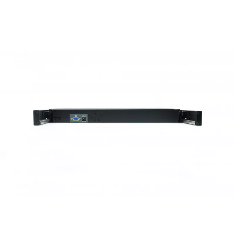 LevelOne 19 palcová širokouhlá LCD KVM racková konzola, US klávesnica