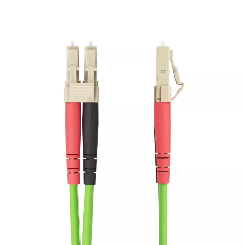 StarTech.com LCLCL-7M-OM5-FIBER 7 m LC–LC (UPC) OM5 multimódový optický kábel, 50/125 µm duplex LOMMF zipcord, VCSEL, 40G/100G, odolný voči ohybu, nízky vložný útlm, prepojovací kábel LSZH