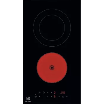 Electrolux Serie 300 LHR3233CK čierna vstavaná 29 cm sklokeramická varná doska 2 zóny