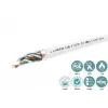 Cat6 F-UTP sieťový kábel 4x2xAWG23 LSZH biely 500m,
