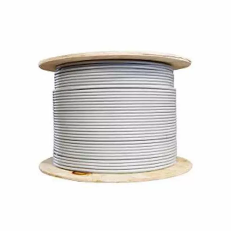 Cat6a U-FTP duálny sieťový kábel 4x2xAWG23 LSZH biely