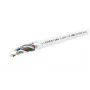 Cat6a F-UTP 4x2xAWG23 LSZH biely 305m, trieda reakcie na oheň Cca