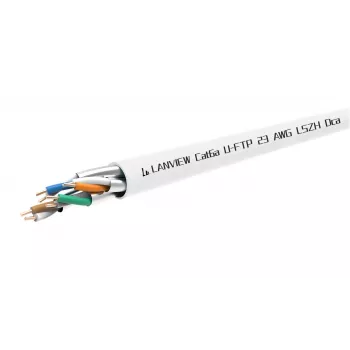 Lanview LVN122432 sieťový kábel biely 305 m Cat6a U/FTP (STP)