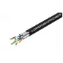 Lanview LVN122445 Cat6a U-FTP sieťový kábel 4x2xAWG23, 500 m, čierny