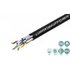 Lanview LVN122445 Cat6a U-FTP sieťový kábel 4x2xAWG23, 500 m, čierny