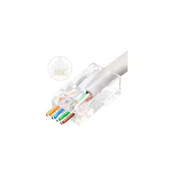 Lanview LVN125305 RJ45 konektor kábla, transparentný