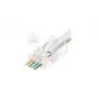 Lanview LVN125305 RJ45 konektor kábla, transparentný