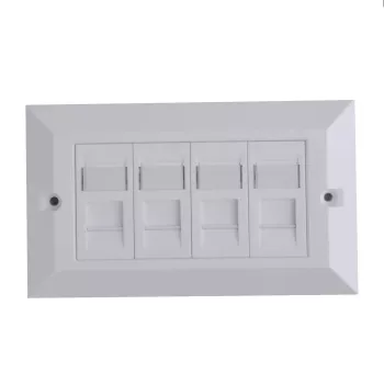 Lanview LVN126188UK-4 podomietková krabica RJ-45 biela