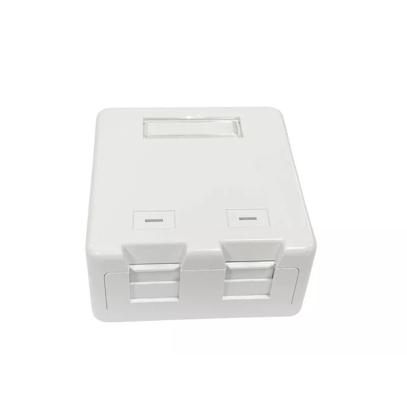 Lanview LVN127767 prípojná krabica 2 x RJ-45 biela