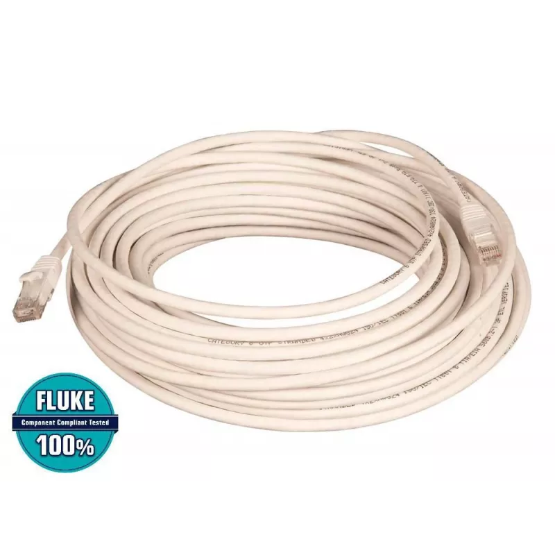 Lanview LVN147144 sieťový kábel biely 15 m Cat6 U/UTP (UTP)