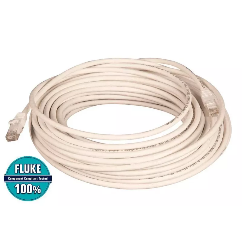 Lanview LVN147145 sieťový kábel biely 20 m Cat6 U/UTP (UTP)