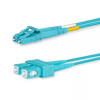 Lanview LVO231303 InfiniBand/optický kábel 2 m 2x LC 2x SC aqua