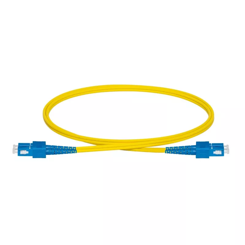 Lanview LVO231380 InfiniBand/optický kábel 10 m 2x SC žltý