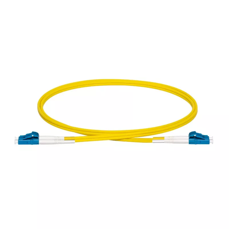 Lanview LVO231406 InfiniBand/skrížený optický kábel 1 m 2x LC žltý