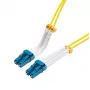 Lanview LVO231407-FLEX InfiniBand/skrížený optický kábel 2 m LC LC/LC žltý