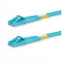 Lanview LVO231469 InfiniBand/skrížený optický kábel 1 m 2x LC akvamarínová