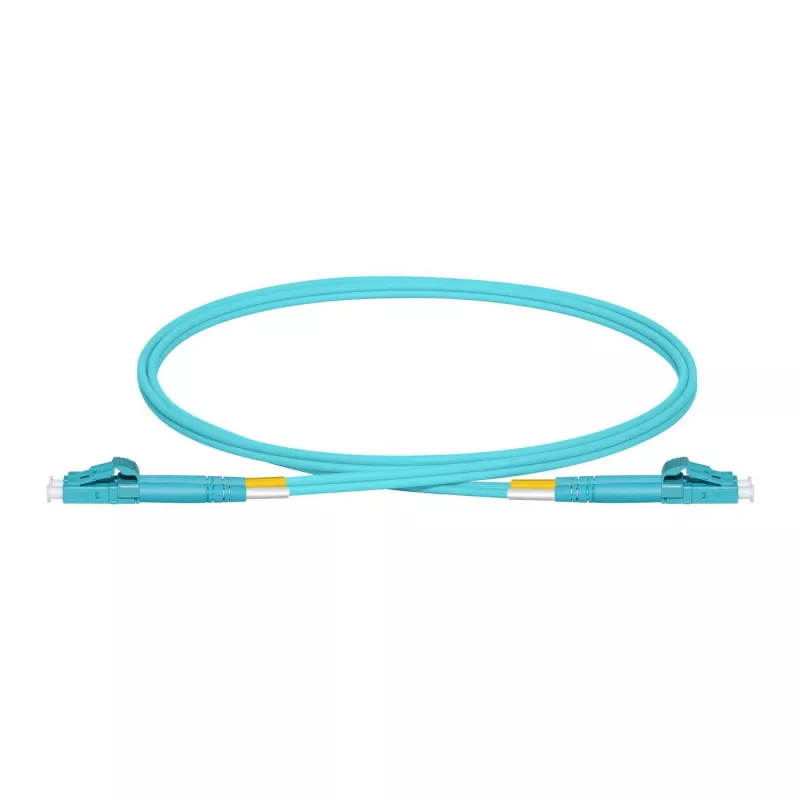 Lanview LVO231469 InfiniBand/skrížený optický kábel 1 m 2x LC akvamarínová