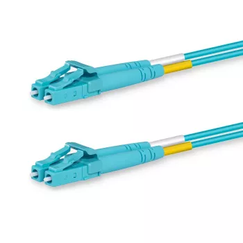 Lanview LVO231470 InfiniBand/skrížený optický kábel 3 m 2x LC akvamarínová
