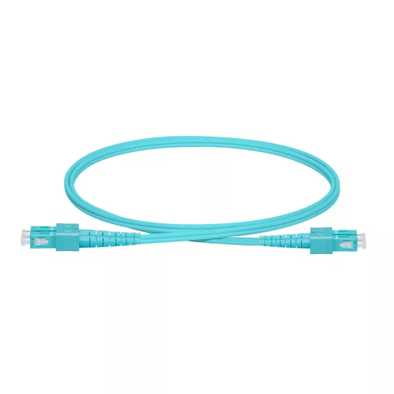 Lanview LVO231475 InfiniBand/optický kábel 5 m 2x SC akvamarínová