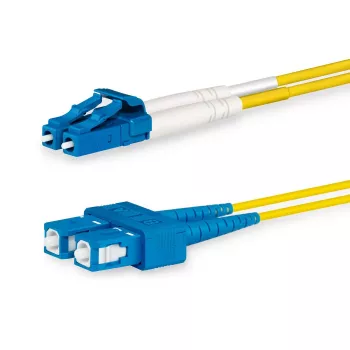 Lanview LVO231491 InfiniBand/sklenené vlákno kábel 1 m 2x LC 2x SC žltá