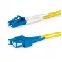 Lanview LVO231491 InfiniBand/sklenené vlákno kábel 1 m 2x LC 2x SC žltá