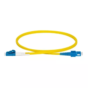 Lanview LVO231495 InfiniBand/sklenené vlákno kábel 10 m 2x LC 2x SC žltá