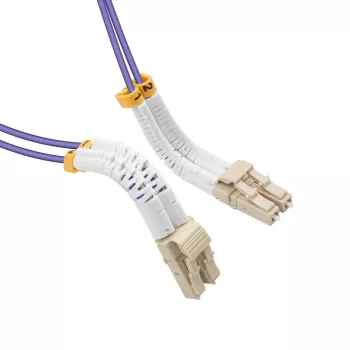 Lanview LVO2318005-FLEX InfiniBand/sklenené vlákno kábel 0,5 m LC LC/LC fialová